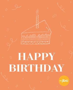 Bon cadeau num&eacute;rique - anniversaire - JBC