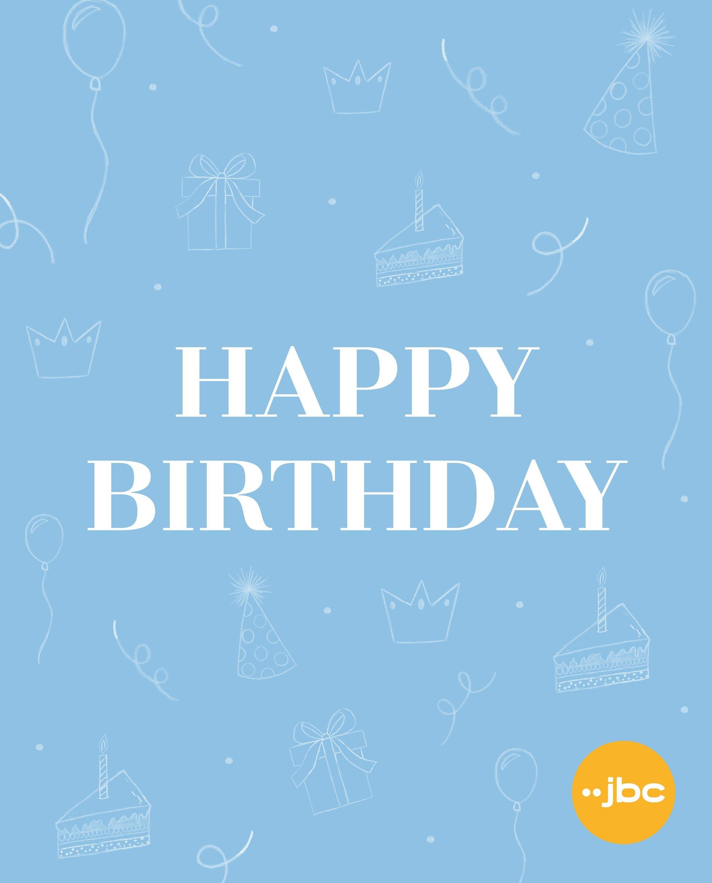 Bon cadeau num&eacute;rique - anniversaire - JBC