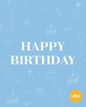 Bon cadeau num&eacute;rique - anniversaire - JBC