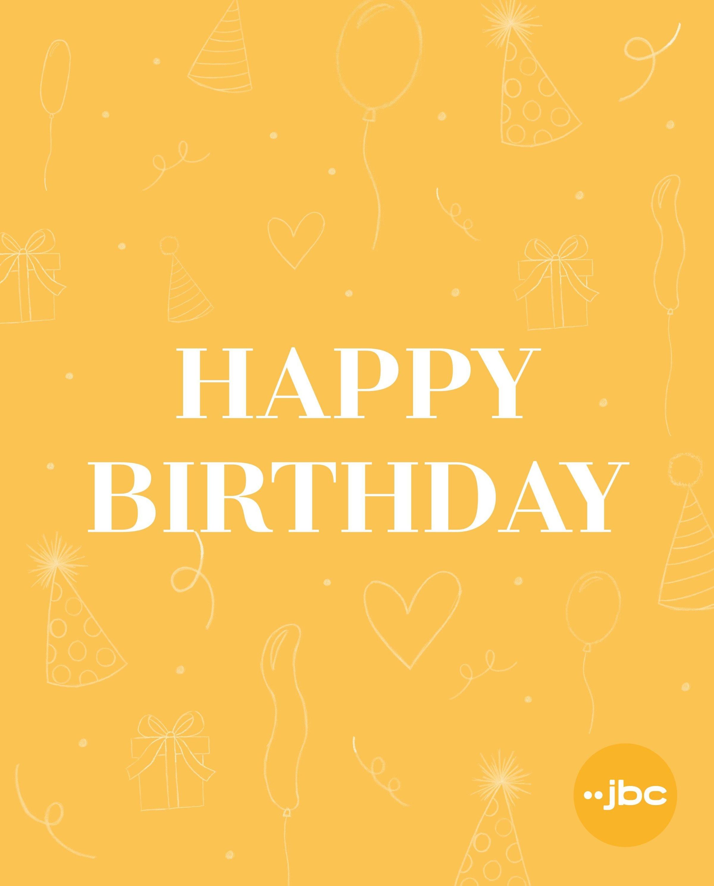 Bon cadeau num&eacute;rique - anniversaire - JBC