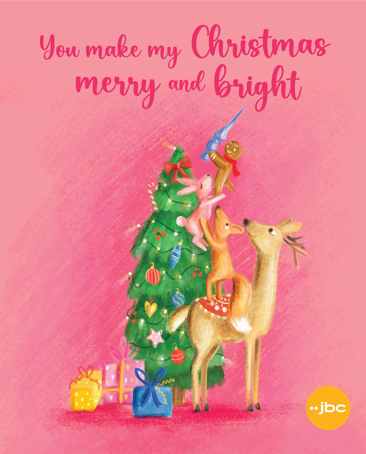 Digitale JBC-cadeaubon Kerst - 25, 50, 75  of 100 euro - JBC