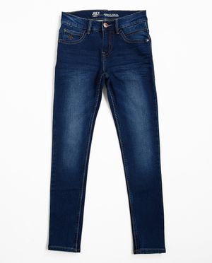 Jeans skinny bleu fonc&eacute; JOEY - en sweat denim - JBC