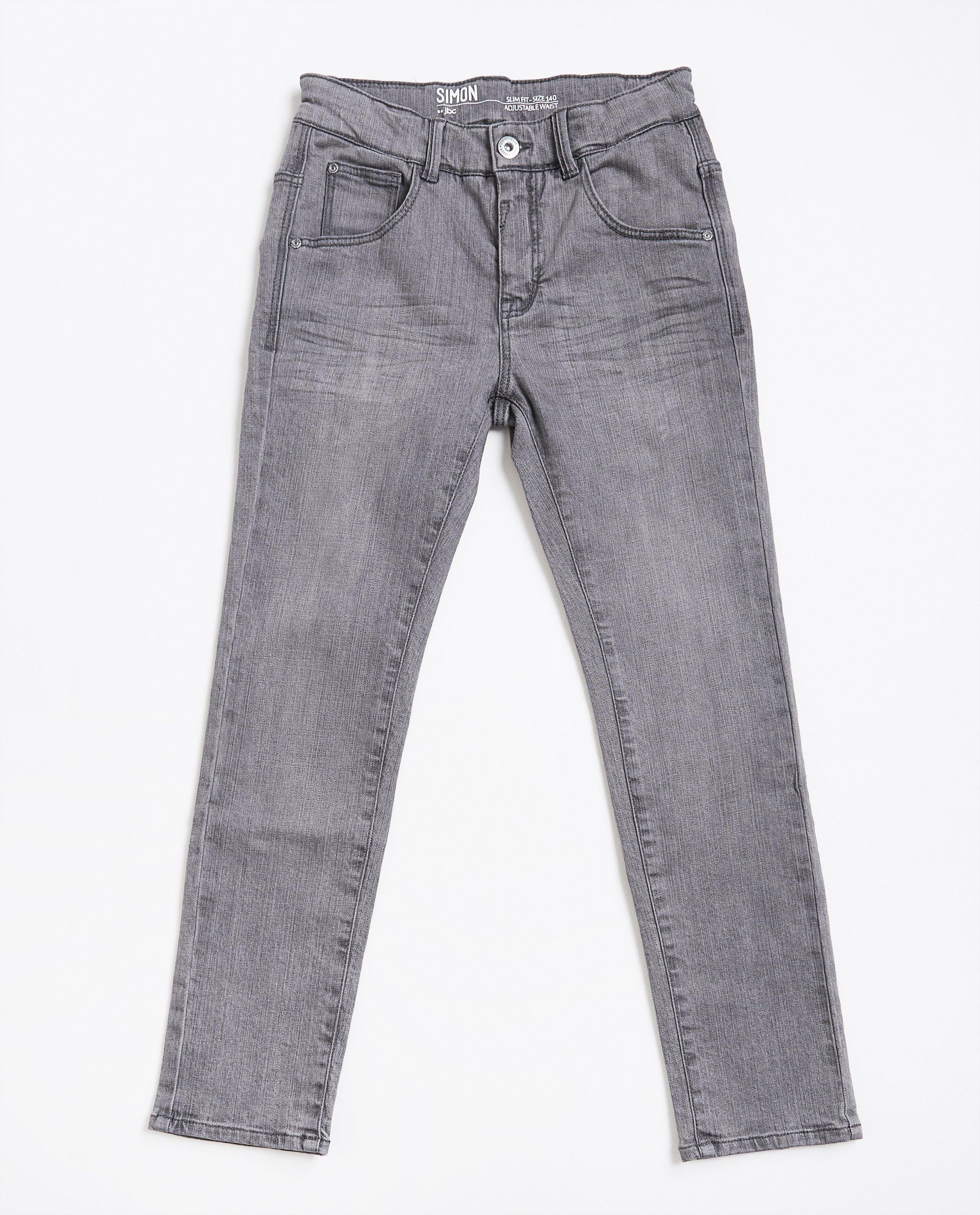 Jeans gris slim - JBC