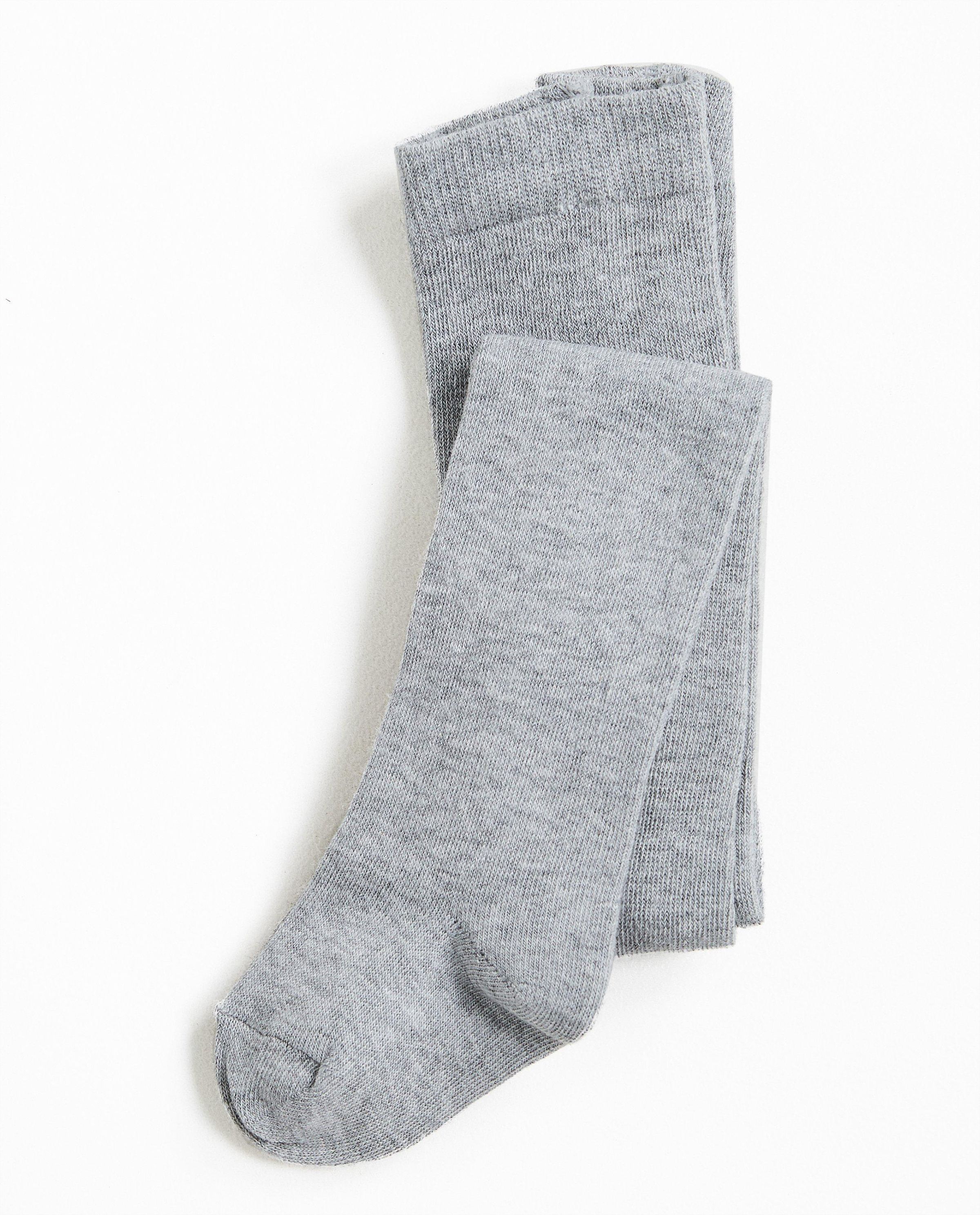 Effen kousenbroek - van een stretchy katoenmix - JBC