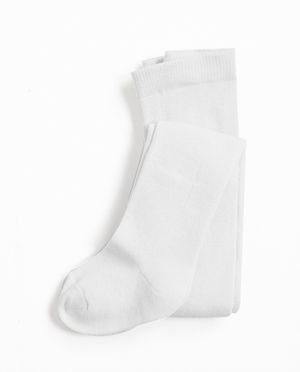 Collant uni - en coton m&eacute;lang&eacute; stretchy - JBC