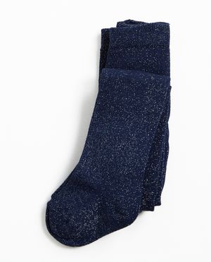 Collant avec fil m&eacute;tallis&eacute; - avec du stretch - JBC