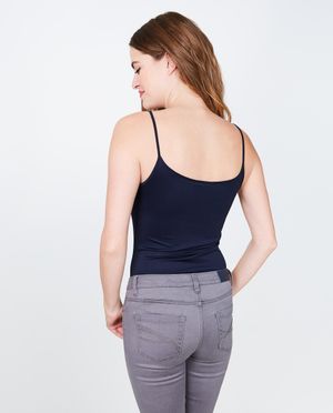 T-shirts - Top bleu fonc&eacute;
