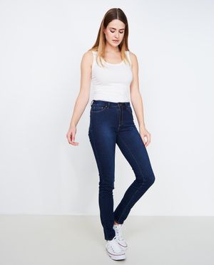 Jeans slim bleu fonc&eacute; - shaped denim - JBC