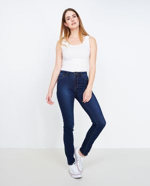 Jeans - Jeans slim bleu fonc&eacute;