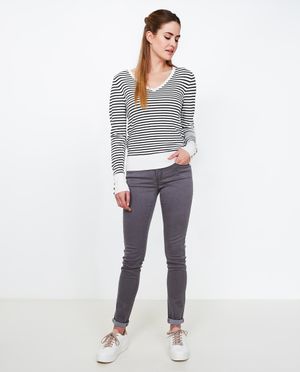 Jeans skinny gris FAYE - JBC