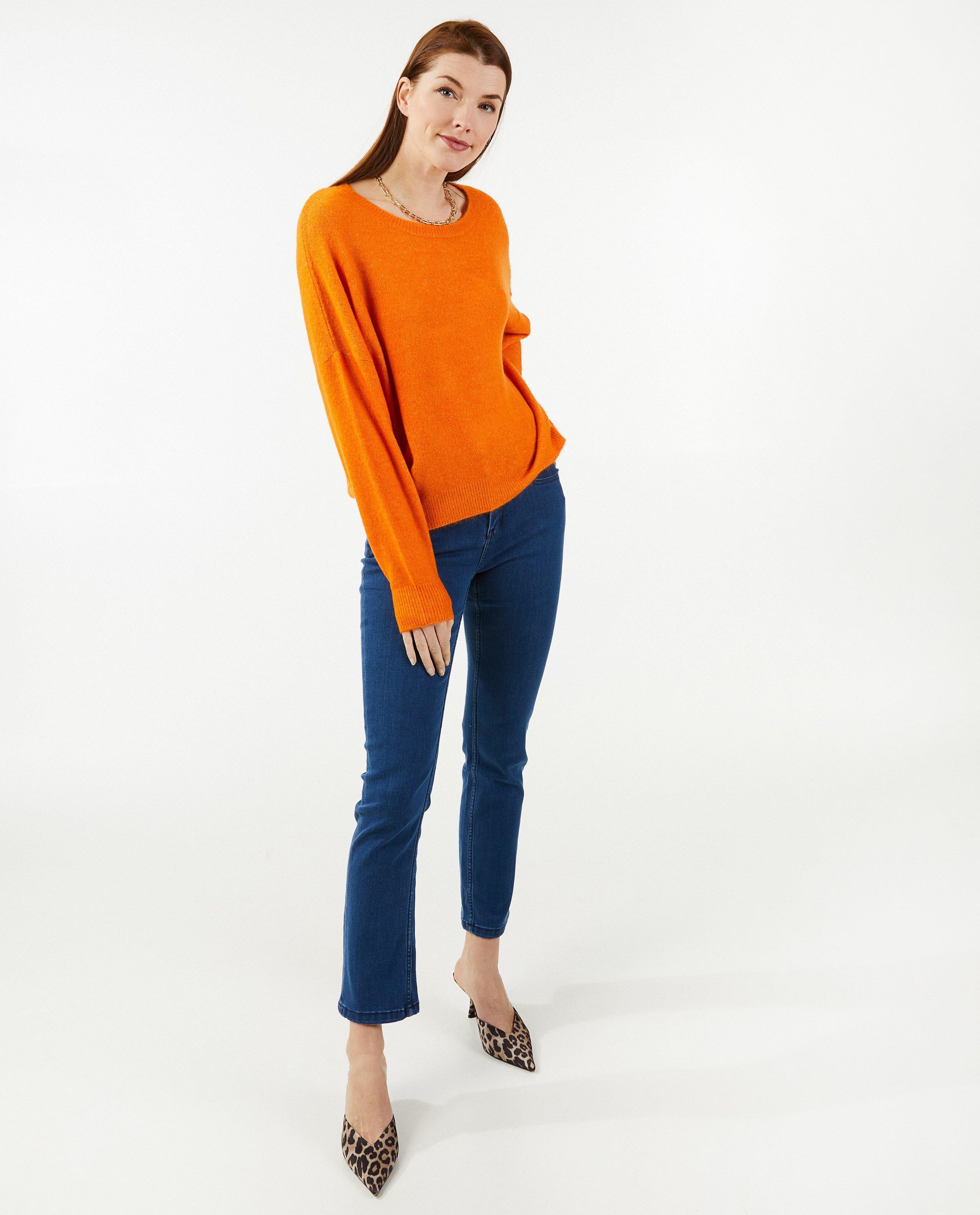 Jeans bleu, straight fit - JBC
