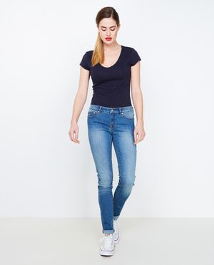 Blauwe skinny jeans - JBC