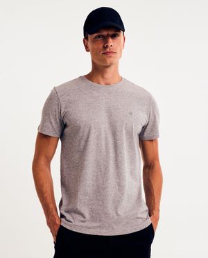 Grijs T-shirt - ronde hals - JBC