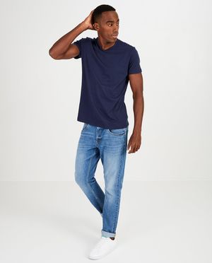 T-shirt bleu fonc&eacute; - JBC