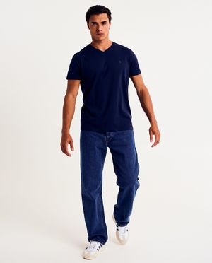 T-shirts - T-shirt bleu fonc&eacute;
