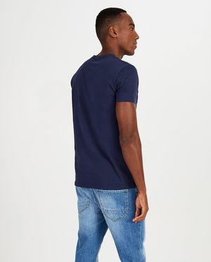 T-shirts - T-shirt bleu fonc&eacute;