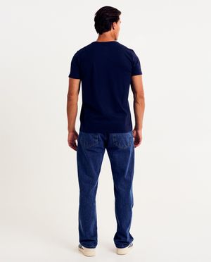 T-shirts - T-shirt bleu fonc&eacute;