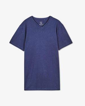 T-shirts - T-shirt bleu fonc&eacute;