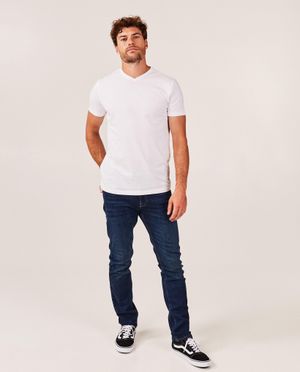 T-shirt bleu fonc&eacute; - JBC