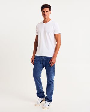T-shirts - T-shirt bleu fonc&eacute;