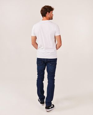 T-shirts - T-shirt bleu fonc&eacute;