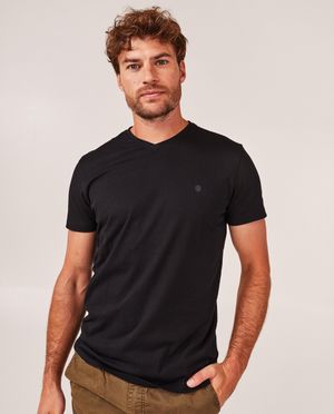 T-shirts - T-shirt bleu fonc&eacute;