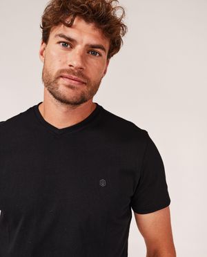 T-shirts - T-shirt bleu fonc&eacute;