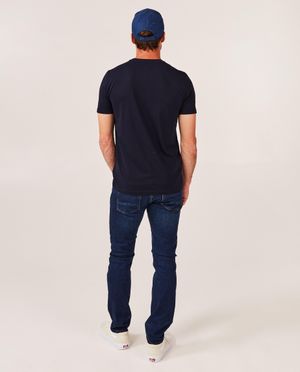 T-shirts - T-shirt bleu fonc&eacute;