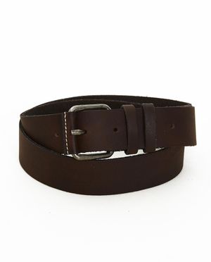 Ceinture en cuir - avec une boucle m&eacute;tallique - JBC