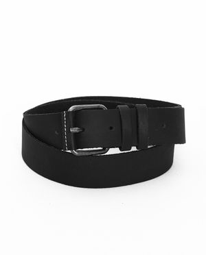 Ceinture en cuir - avec une boucle m&eacute;tallique - JBC