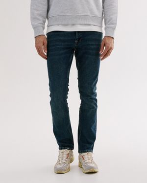 Jeans - Blauwe jeans, slim fit