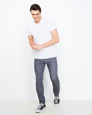 Jeans - Jeans slim gris