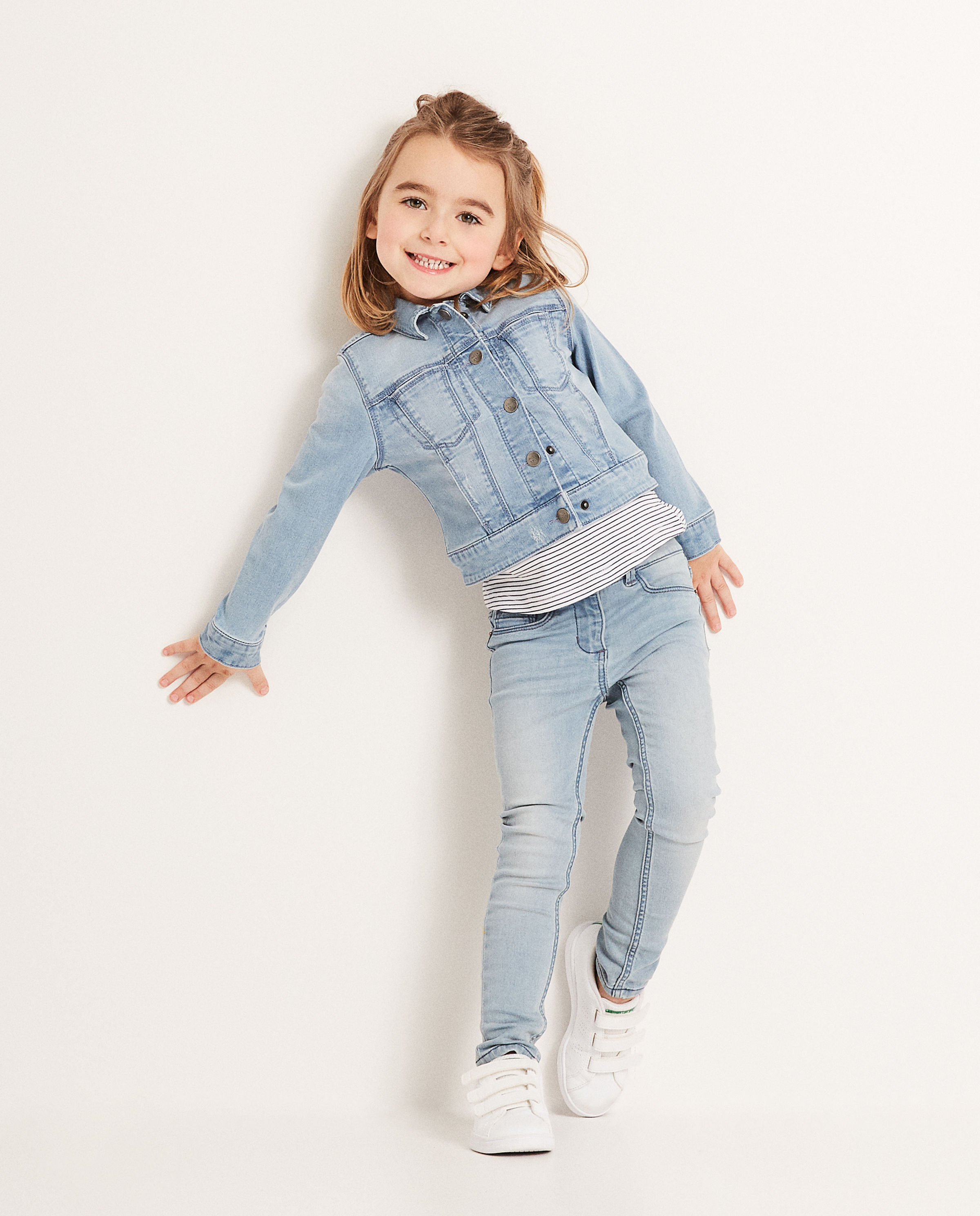 Jeans skinny MARIE, 2-7 - d&eacute;lav&eacute; - JBC