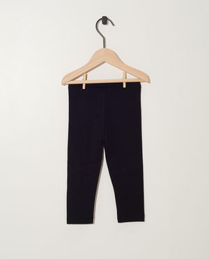 Leggings - Zwarte legging van biokatoen
