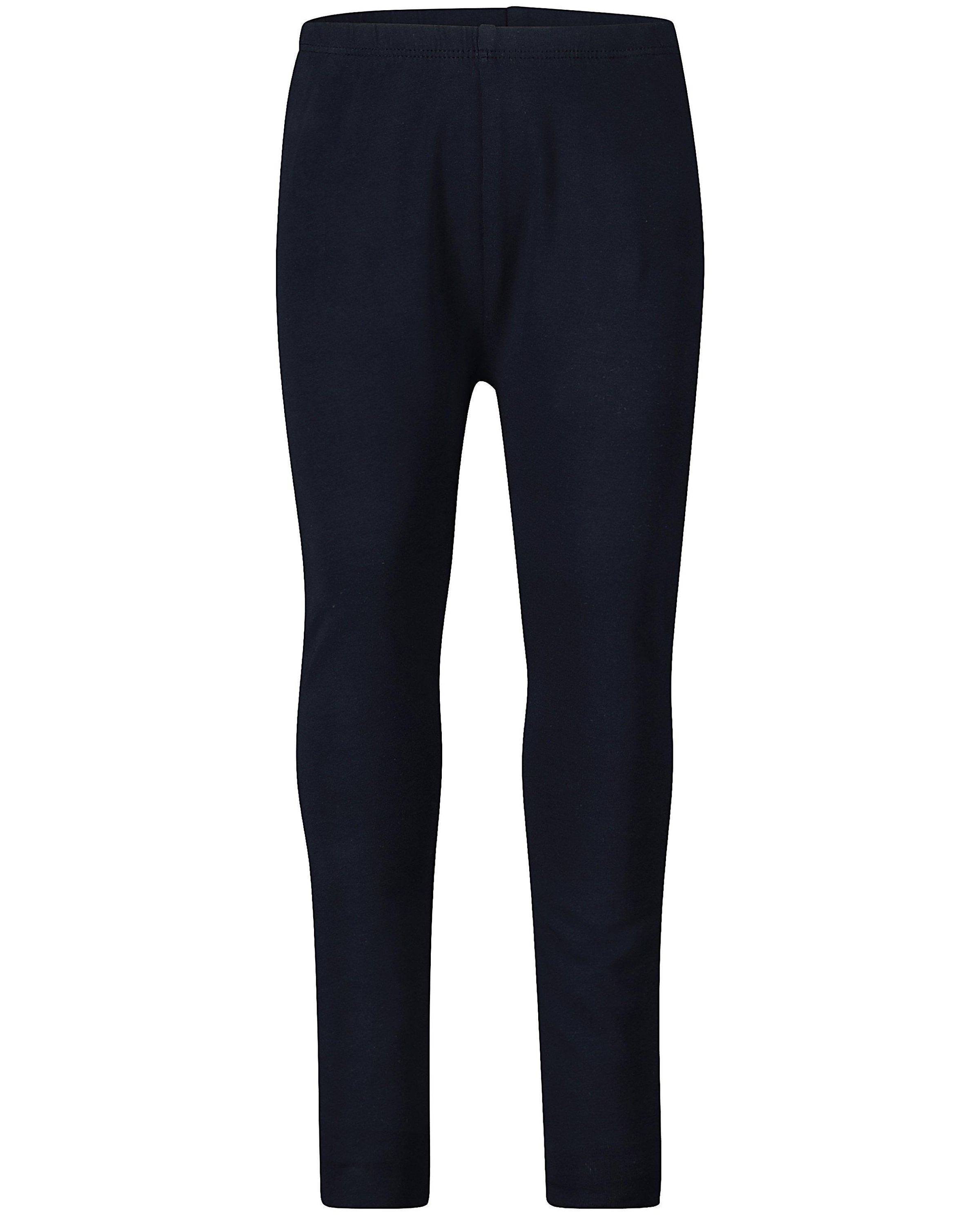 Donkerblauwe legging van biokatoen - JBC