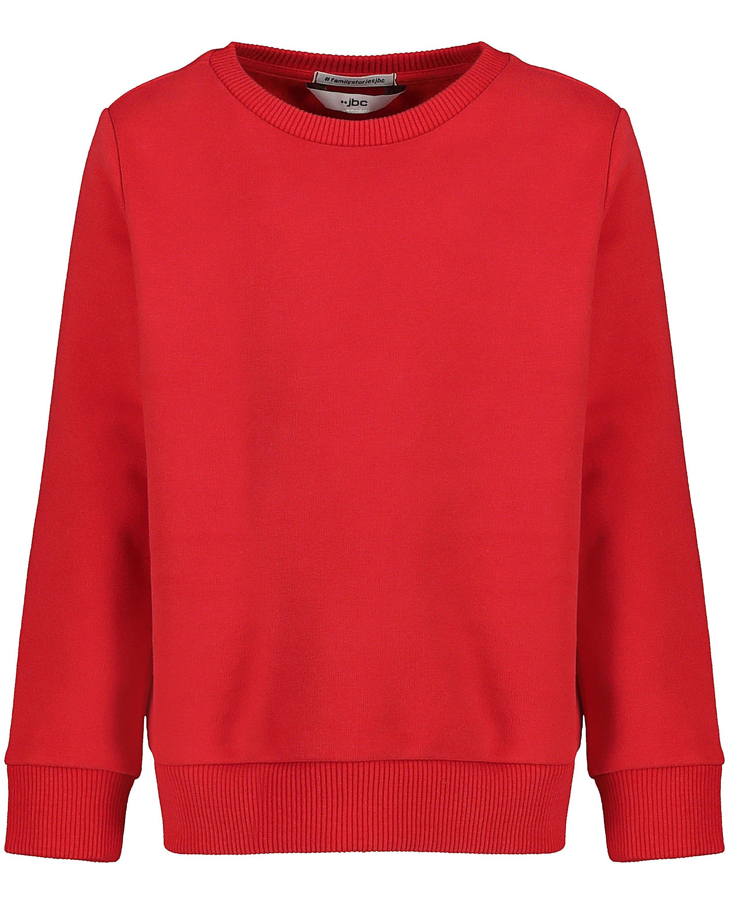 Sweat rouge unisexe enfants - sweat pour le camp - JBC