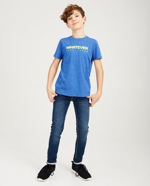 Blauwe skinny JOEY, 7-14 jaar - JBC