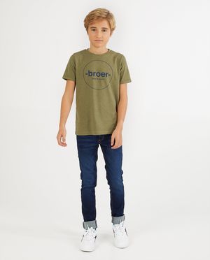 Lichtblauwe skinny JOEY 7-14 jaar - met stretch - JBC