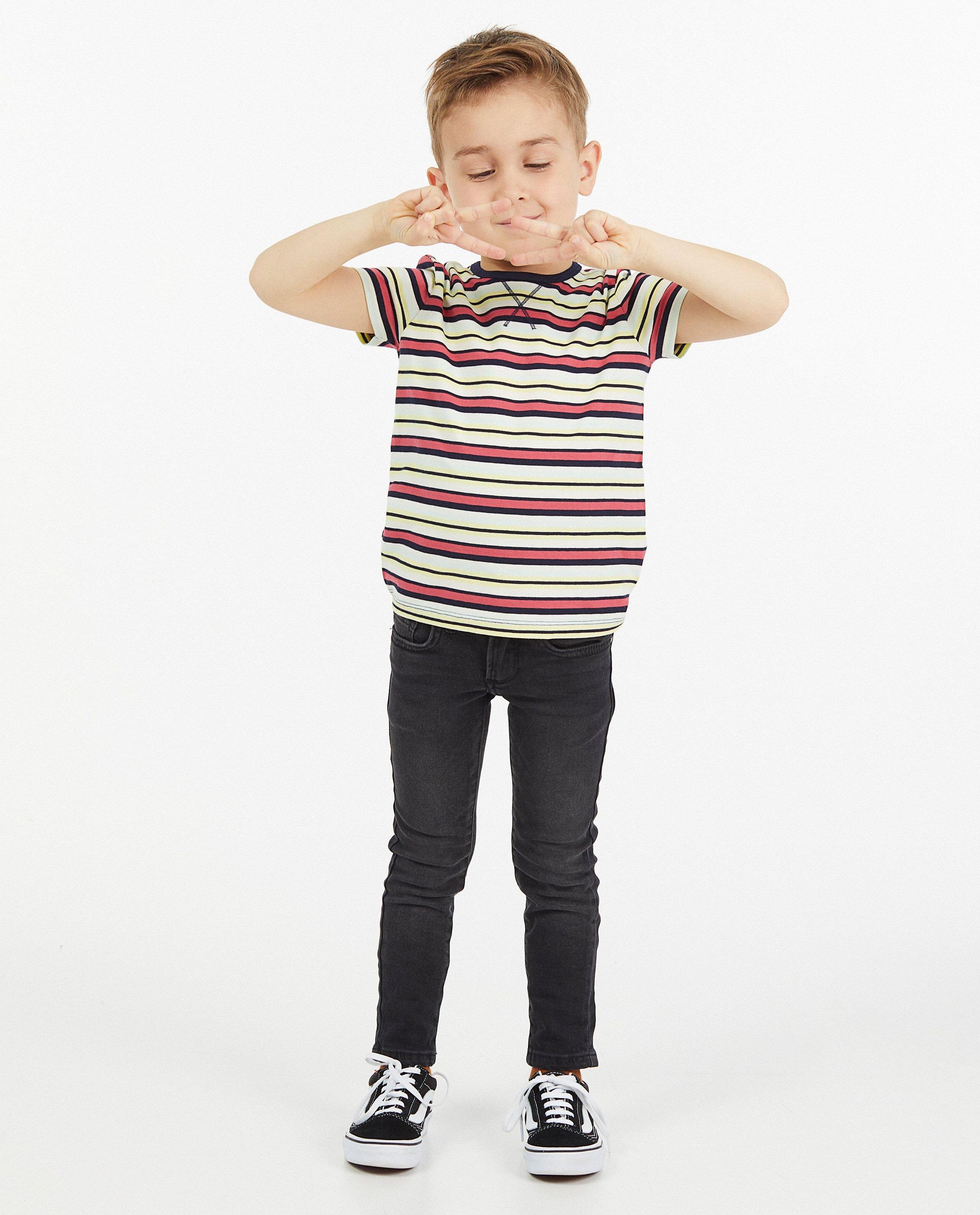 Grijze skinny JOEY, 2-7 jaar - stretch - JBC