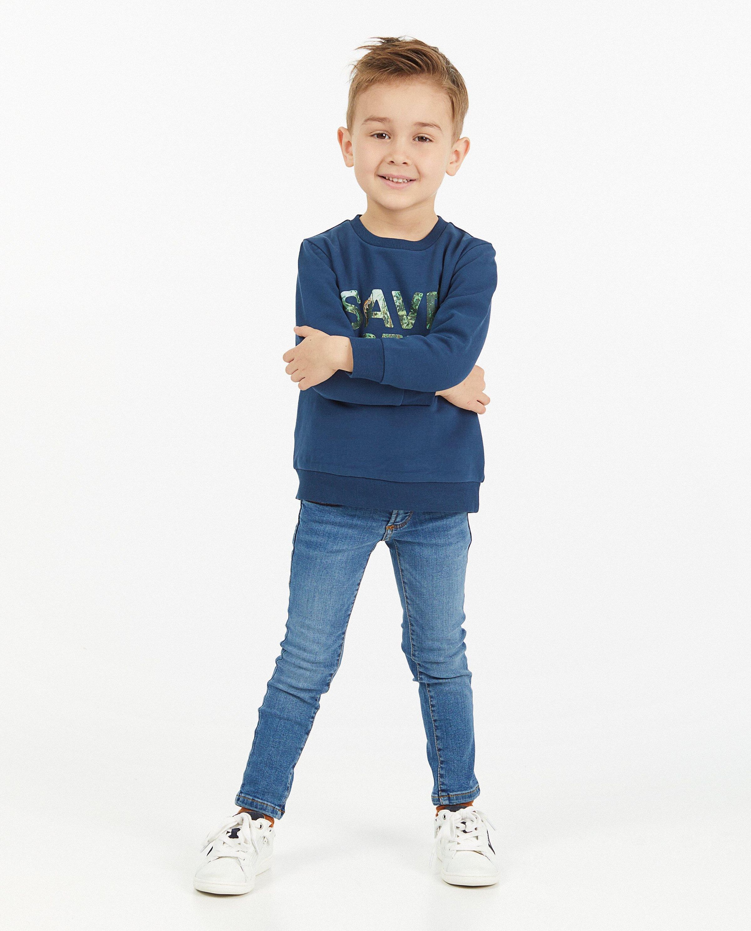 Skinny bleu clair JOEY, 2-7 ans - stretch - JBC