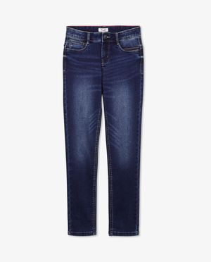 Jeans - Blauwe jeans van sweat denim, slim fit