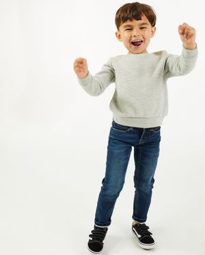 Jeans slim bleu Simon, 2-7 ans - taille ajustable - JBC