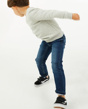 Jeans slim bleu Simon, 2-7 ans