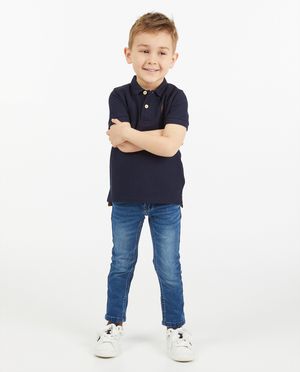 Jeans slim gris Simon, 2-7 ans - JBC