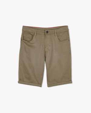 Shorten - Organic sweat denim bermuda, 7-14 jaar