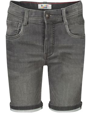 Shorten - Sweat denim bermuda Simon, 7-14 jaar