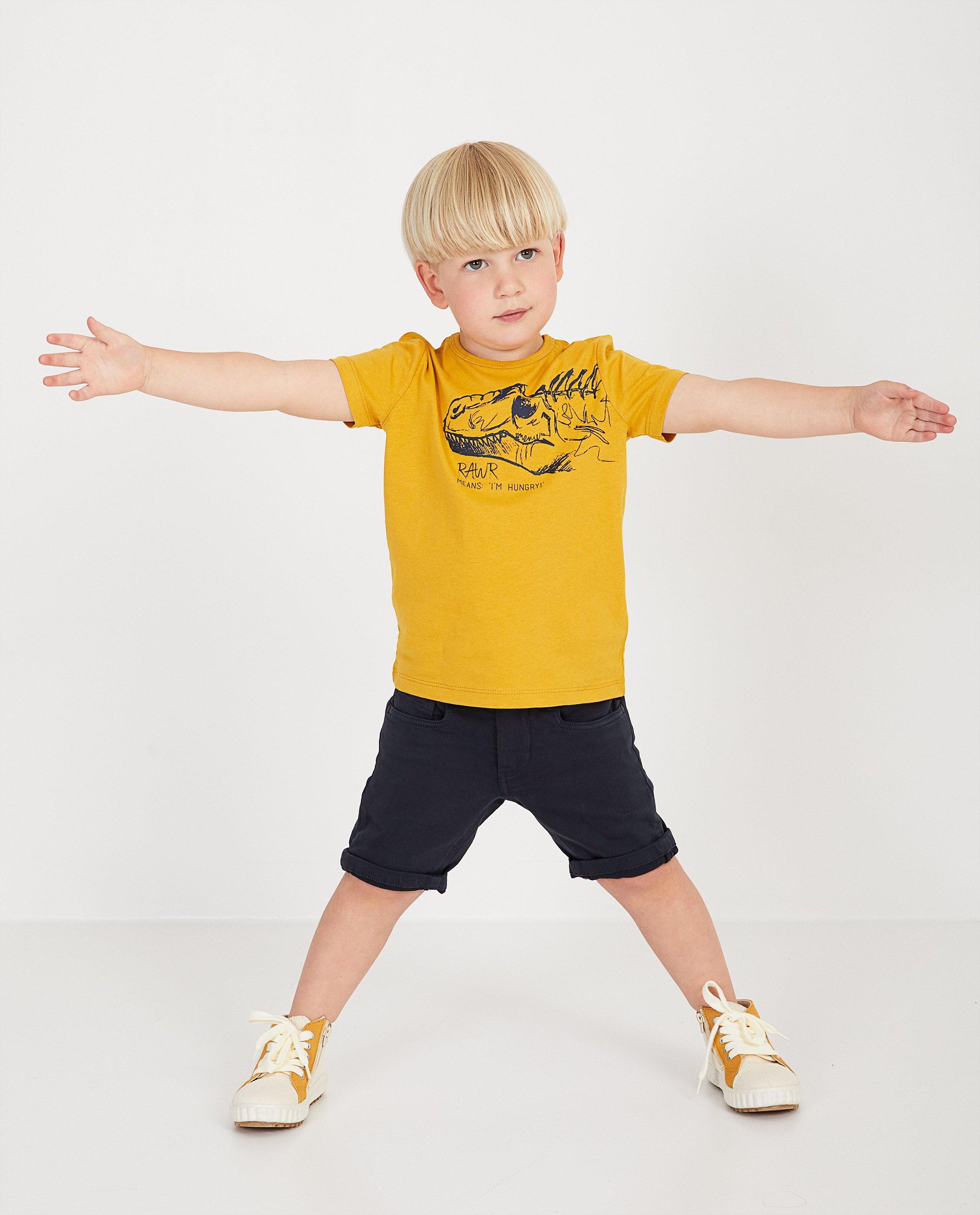 Sweat denim bermuda, 2-7 jaar - JBC