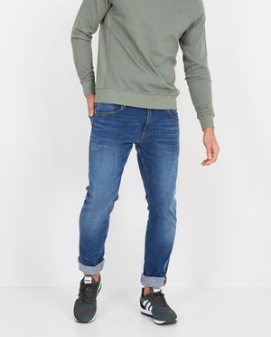 Jeans - Blauwe jeans, slim fit