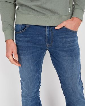 Jeans - Blauwe jeans, slim fit