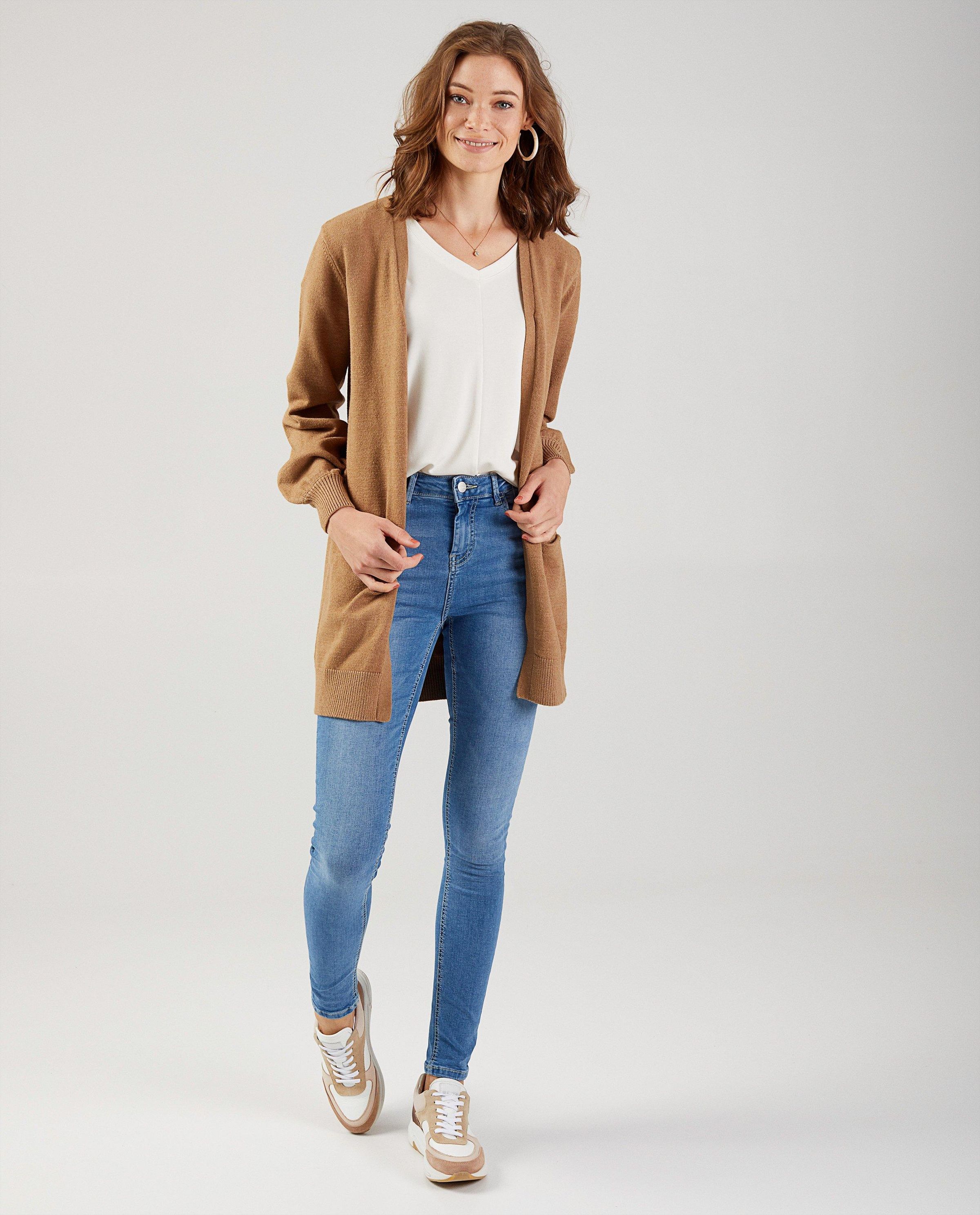 Blauwe skinny Sora - high rise - stretch - JBC